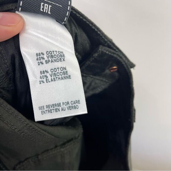 NEW 7 For All Mankind The Ankle Gwenevere Skinny Jeans Evergreen Velvet Size 23 - Picture 8 of 9